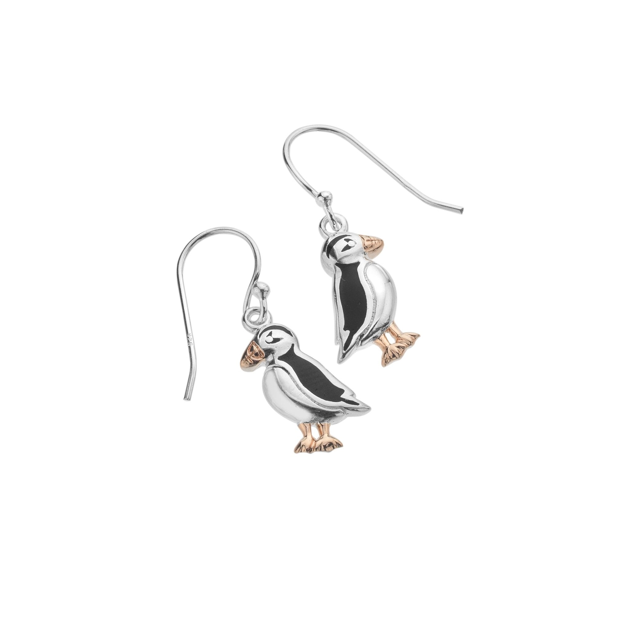 Clifftop Puffin Earrings